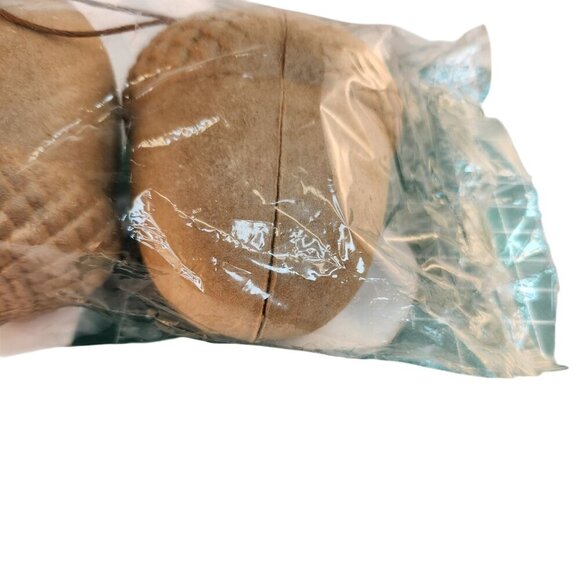 DIY Paper Mache Acorn Ornaments Set Of 3 Ready To Decorate & Fill Fall Gift Deco - Picture 6 of 6